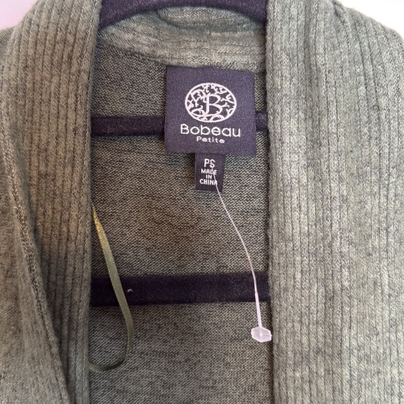 Bobeau Jemmy Brushed Open Pocket Cardigan - PS - Picture 6 of 8
